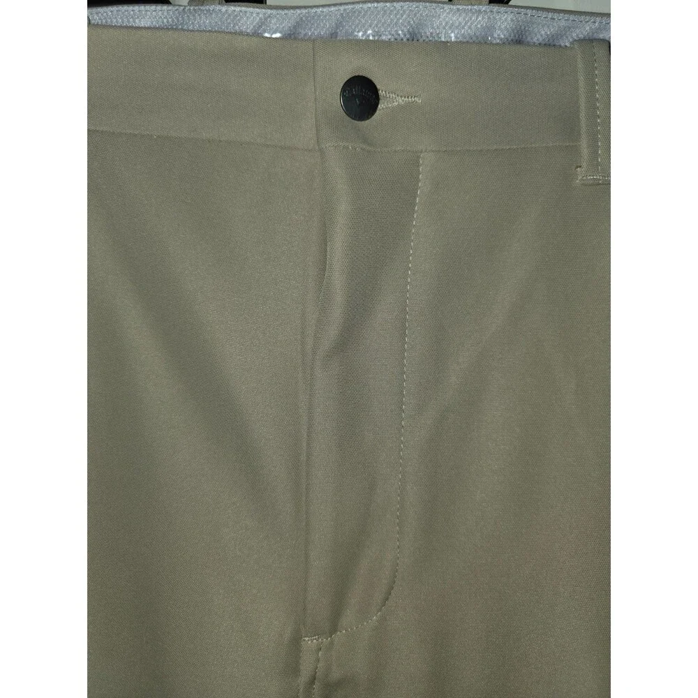 Callaway New Golf Pants Mens 36x30 Pro Spin 2.0 Straight Leg Relaxed Taupe
